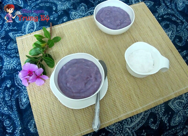 Chè khoai lang tím (chè khoai tía) Huế Chè khoai lang tím (chè khoai tía) Huế