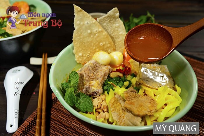 Mỳ Quảng là món ăn đặc trưng của Nam Trung Bộ
