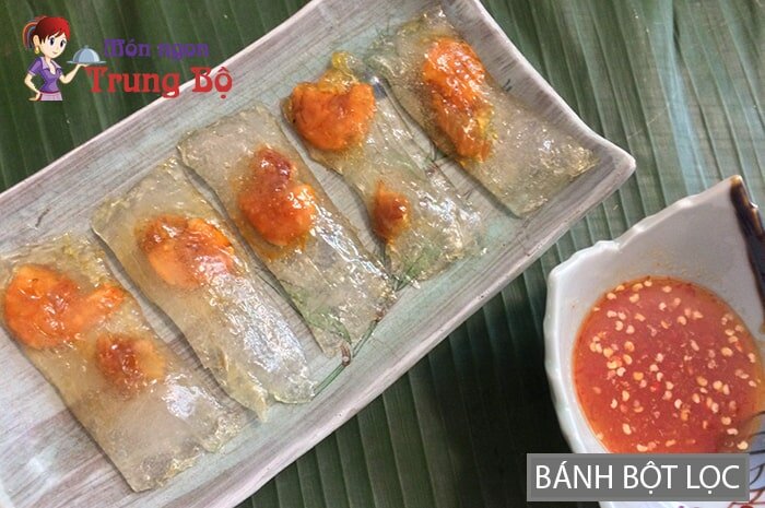 Bánh bột lọc đặc sản Huế