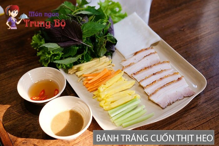 Bánh tráng cuốn thịt heo