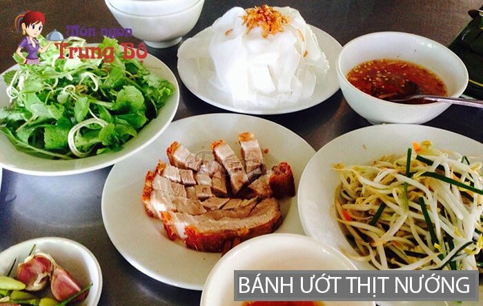 Bánh ướt thịt nướng đặc sản Đà Nẵng