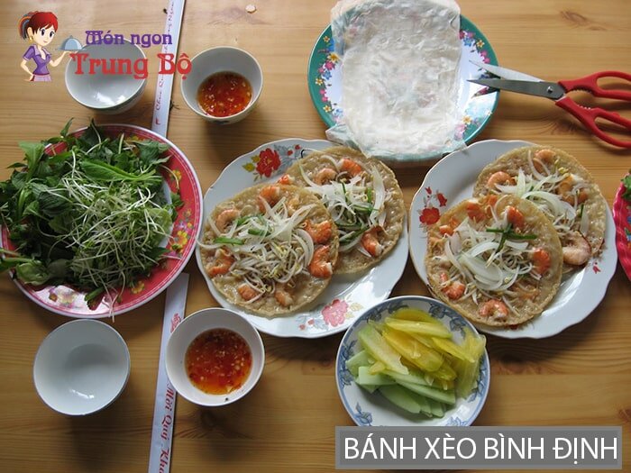 Bánh xèo Mỹ Cang Bình Định