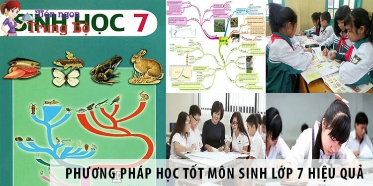 Phương pháp học tốt môn Sinh lớp 7 hiệu quả