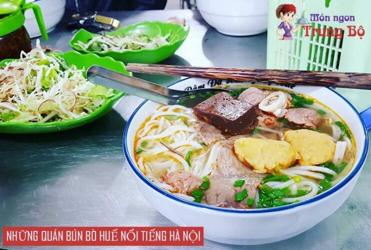 Địa chỉ các quán ăn đặc sản nổi tiếng nhất ở Huế