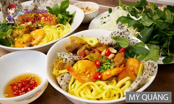 Mỳ Quảng là đặc sản nổi tiếng ở Quảng Nam