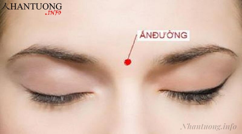 Vị trí ấn đường Vị trí ấn đường
