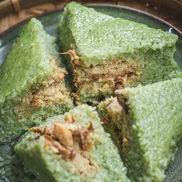 Bánh chưng nhân sâm 