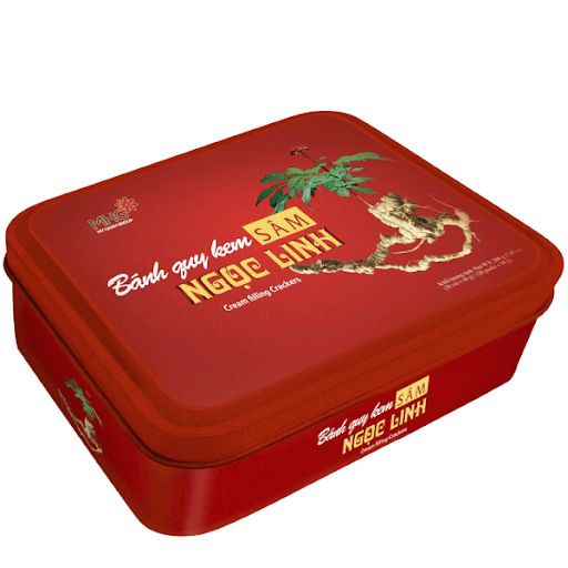 Bánh quy kem sâm Ngọc Linh MHG của Mỹ Hạnh Group